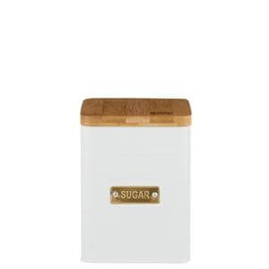 Typhoon White Otto Square Storage Canister